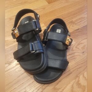 Womens Black Steve Madden Sandals- Size 7.5